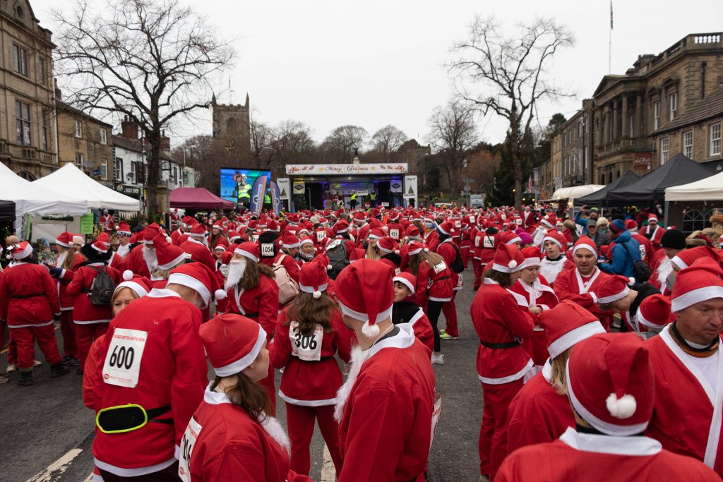 Skipton Santa Fun Run