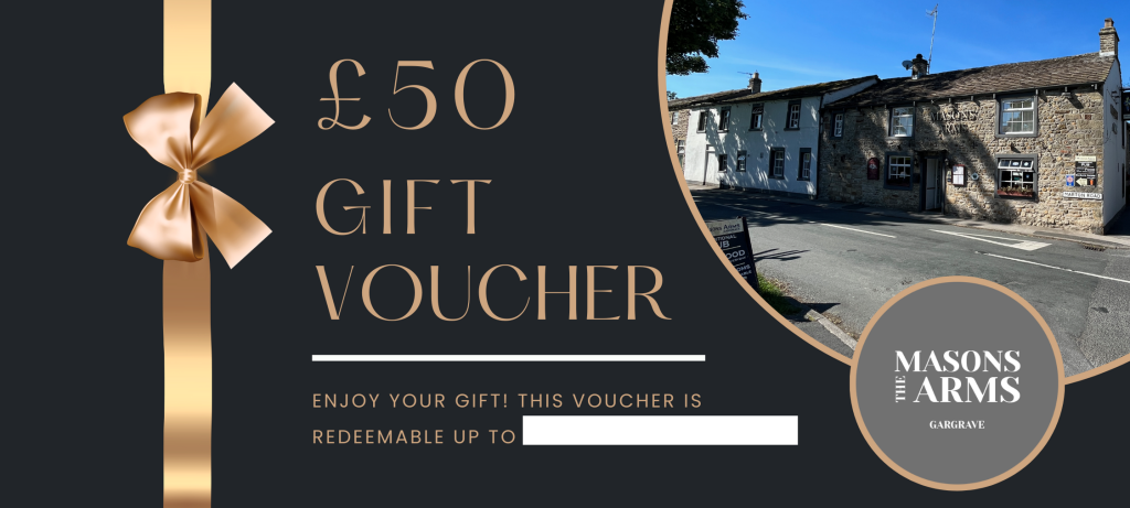 Masons Arms Gift Voucher