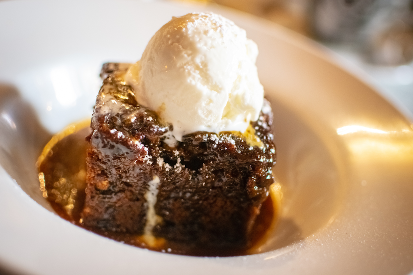 Masons Arms Sticky Toffee Pudding